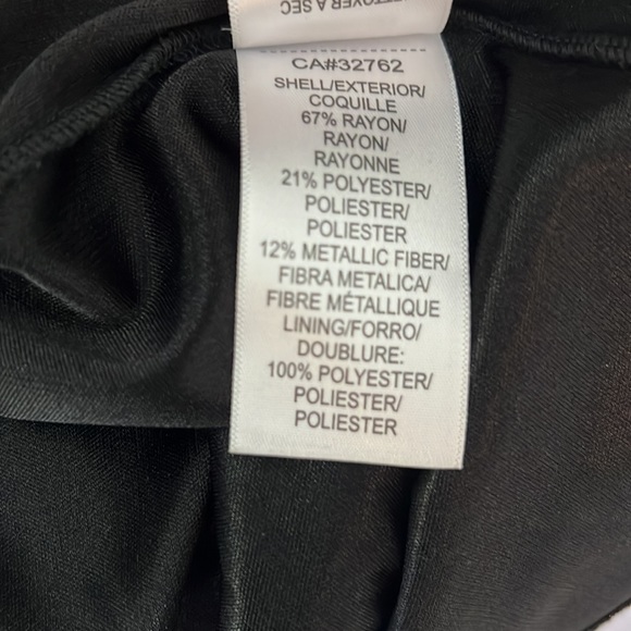 Laundry by Shelli Segal Metallic Knit Dress Halloween size XS - Picture 10 of 10